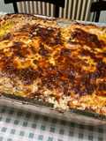 Lasagnes de Courgettes au Jambon, Béchamel et Fromage