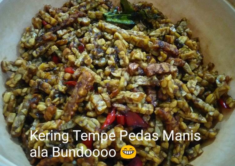 Langkah Mudah untuk Membuat Kering Tempe Pedas Manis ala Bundoooo 😁 yang Lezat Sekali