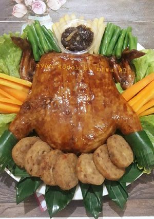 Foto resep Ayam kodok