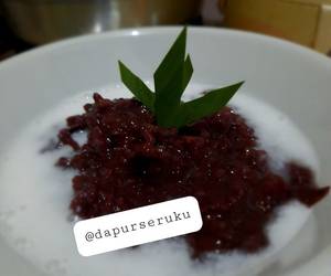 Siap Saji Bubur Ketan Hitam Lezat Mantap