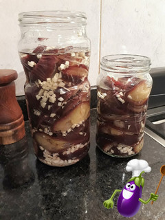 Una foto de Berenjenas en Escabeche 🍆🍆