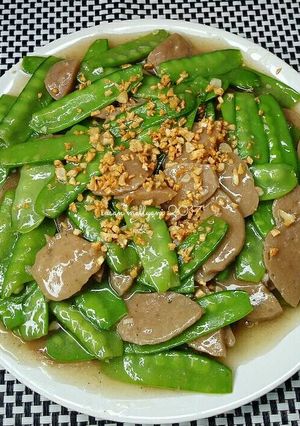 Foto resep Kapri cah bakso