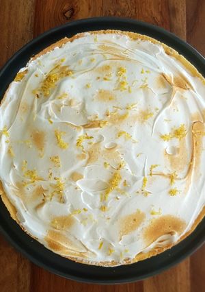 Une photo de Tarte citron meringuée