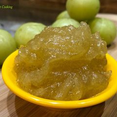 A picture of Amla Jam (Gooseberry Jam) – Winter Special.