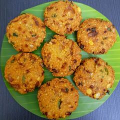 A picture of Masala vadai.