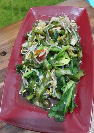 Foto resep Kecipir, cuwiwis, toge tumis pedas