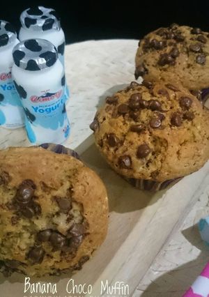 Foto resep Banana Choco Muffin