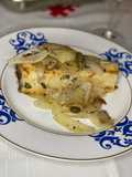 Bacalhau grelhado com alcaparras
