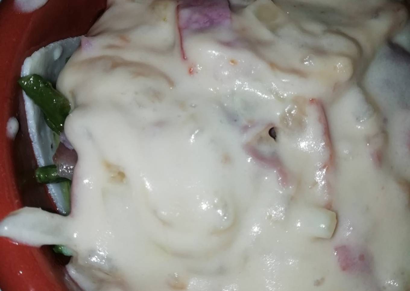 Espárragos con bechamel