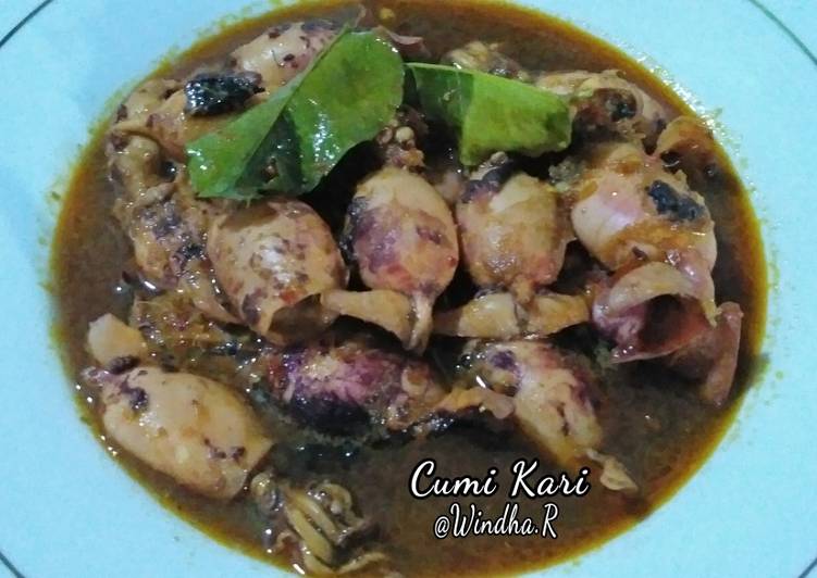 Resep Cumi Kari Anti Gagal