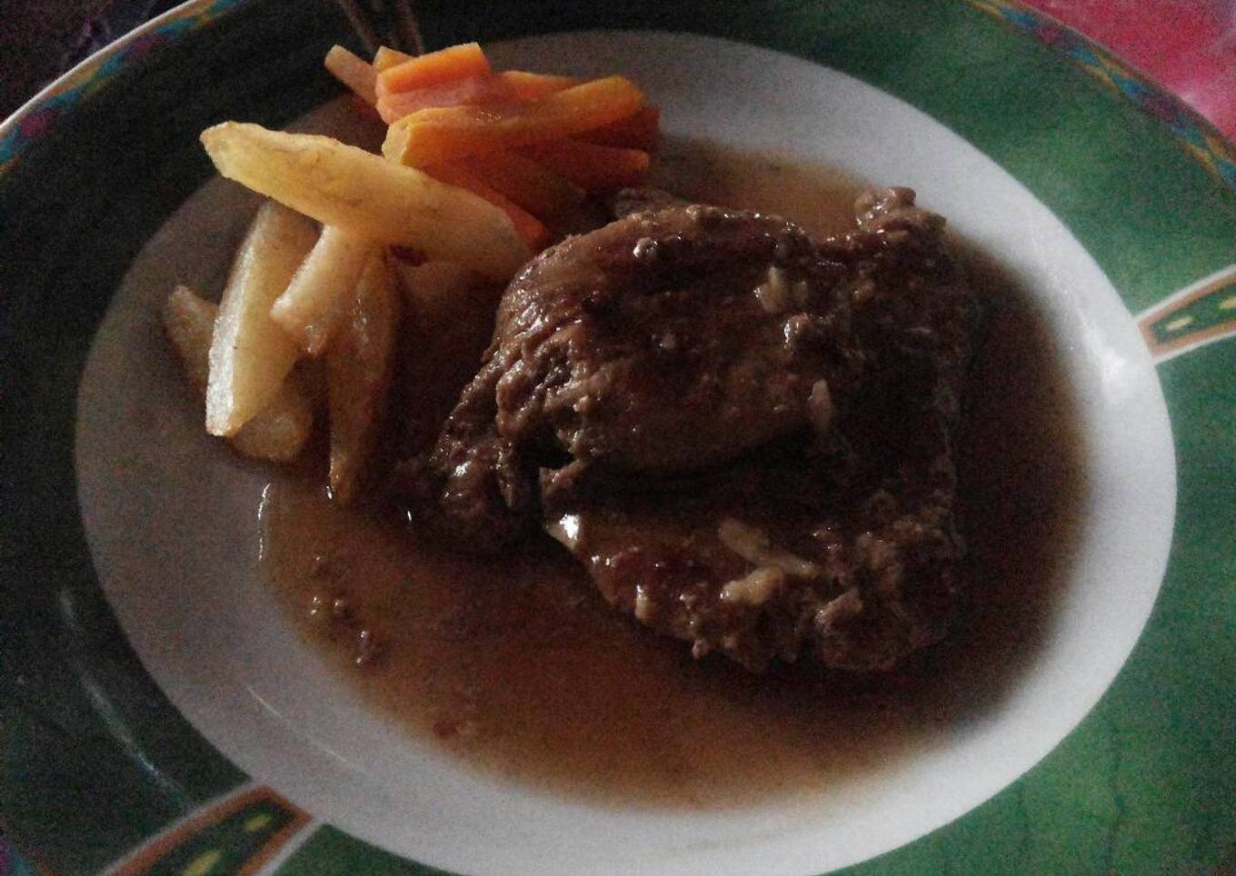 Steak daging sapi