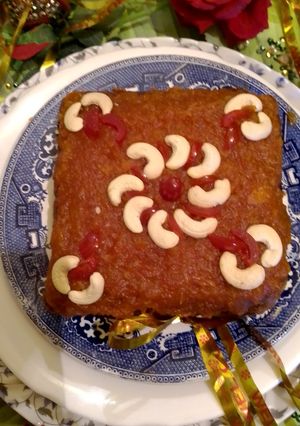 গাজরের কেক (gajarer cake recipe in bengali) রেসিপির প্রধান ছবি
