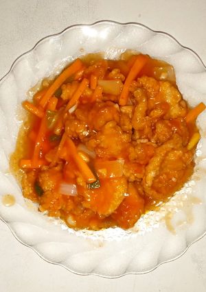 Foto resep Ayam asam manis pedas