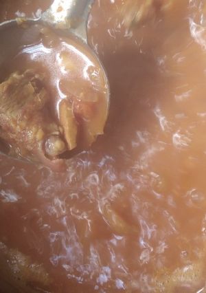 A picture of Fish curry.
