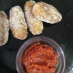 A picture of Maggi Cutlet.