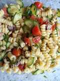 Pasta fredda pesce e zucchine