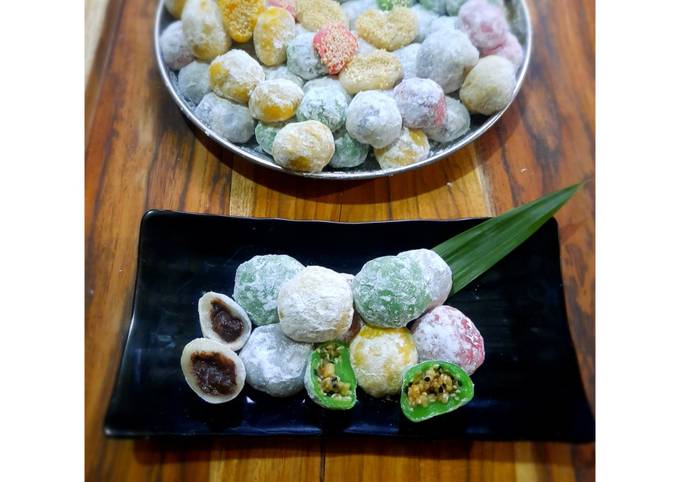 Resep Mochi Isi Kacang Dan Coklat Oleh Indah Saraswati Cookpad