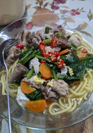 Gambar Mee rebus terengganu simple