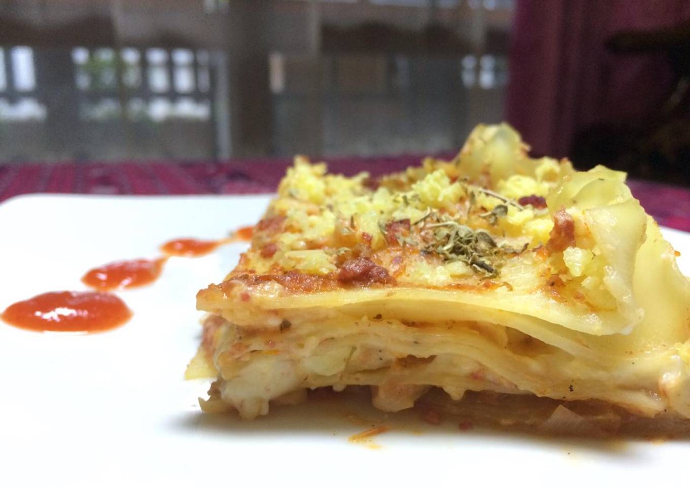 Lasagna Kornet sapi