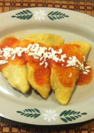 A picture of Potato Quesadillas.