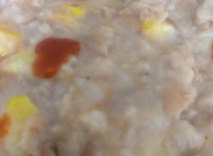 Una foto de Frijoles refritos con elote estilo Karnes Garibaldi