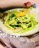 Gỏi xoài khô cá dứa một nắng