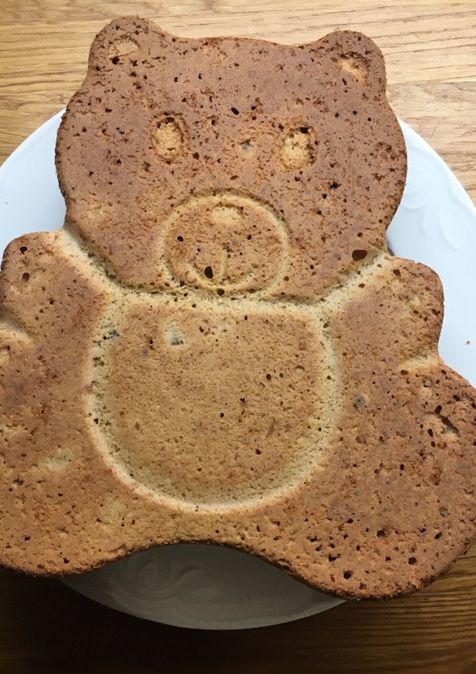 Una foto de Bizcocho de dieta con fibra