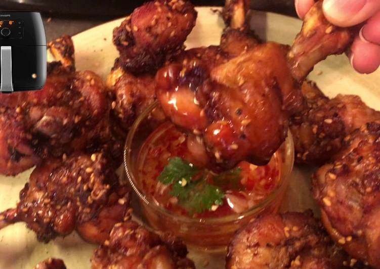 ไก่ตุ้มทอดในหม้อไร้น้ำมัน ไม่ต้องใส่น้ำมันสักหยด