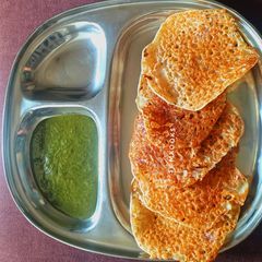 A picture of South Indian - Fusion - Semolina Mini Dosa.
