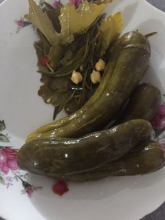 عکسی از دستور خیارشور ترد و خوش طعم خانگی