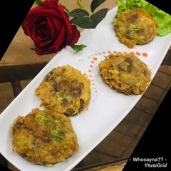 A picture of Whosayna’s Shredded Meat Cutlets.