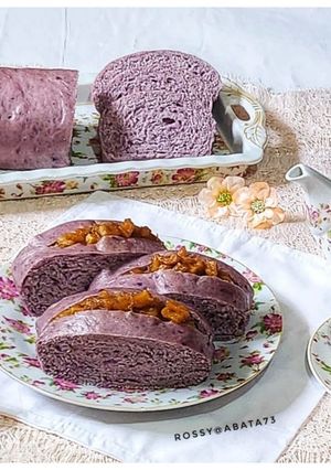 Foto resep Roti Kukus Ubi Ungu Isi Apel Cinnamon