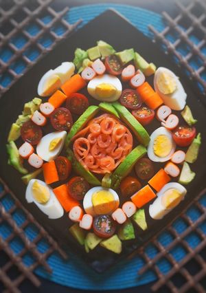Una foto de Otra ensalada fresquita. 🥑🍅🥑🍅🥑🍅🥑🍅🥑🍅🥑🍅