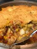 Chicken Cornbread Bake