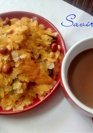 A picture of Crunchy Poha.