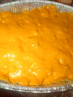Una foto de Coditos al horno tipo lasagna