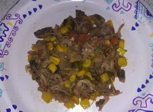 Una foto de Sofrito de carnitas de cerdo