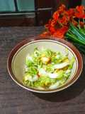 Tumis Sawi Putih Tahu