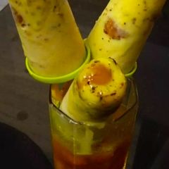 A picture of Gulabjamun kulfi.