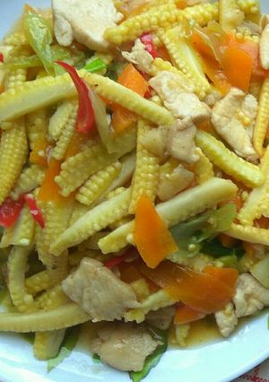 Foto resep Ca ayam sayuran
