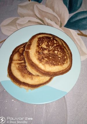 A picture of My fluffy pancake.