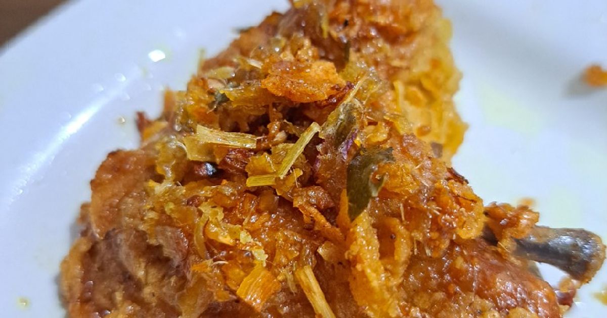Ayam Geprek Bawang