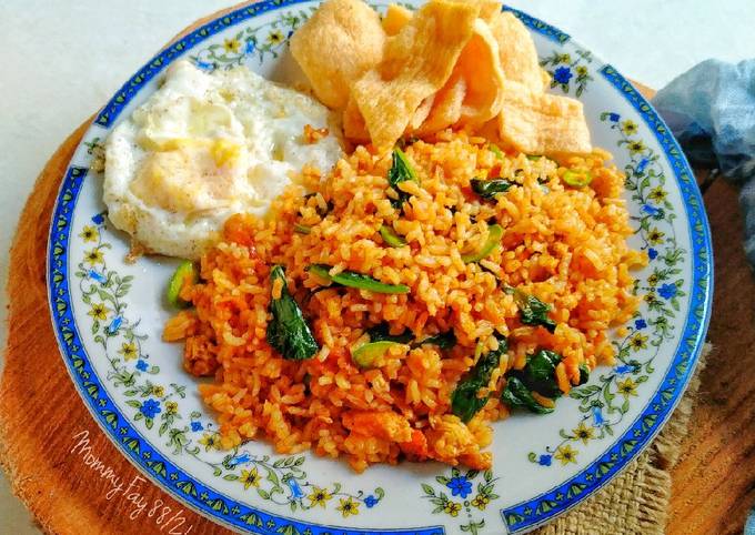 Tutorial Masakan Resep Nasi Goreng Merah Pete