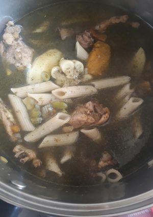 Una foto de Menestrón de pollo