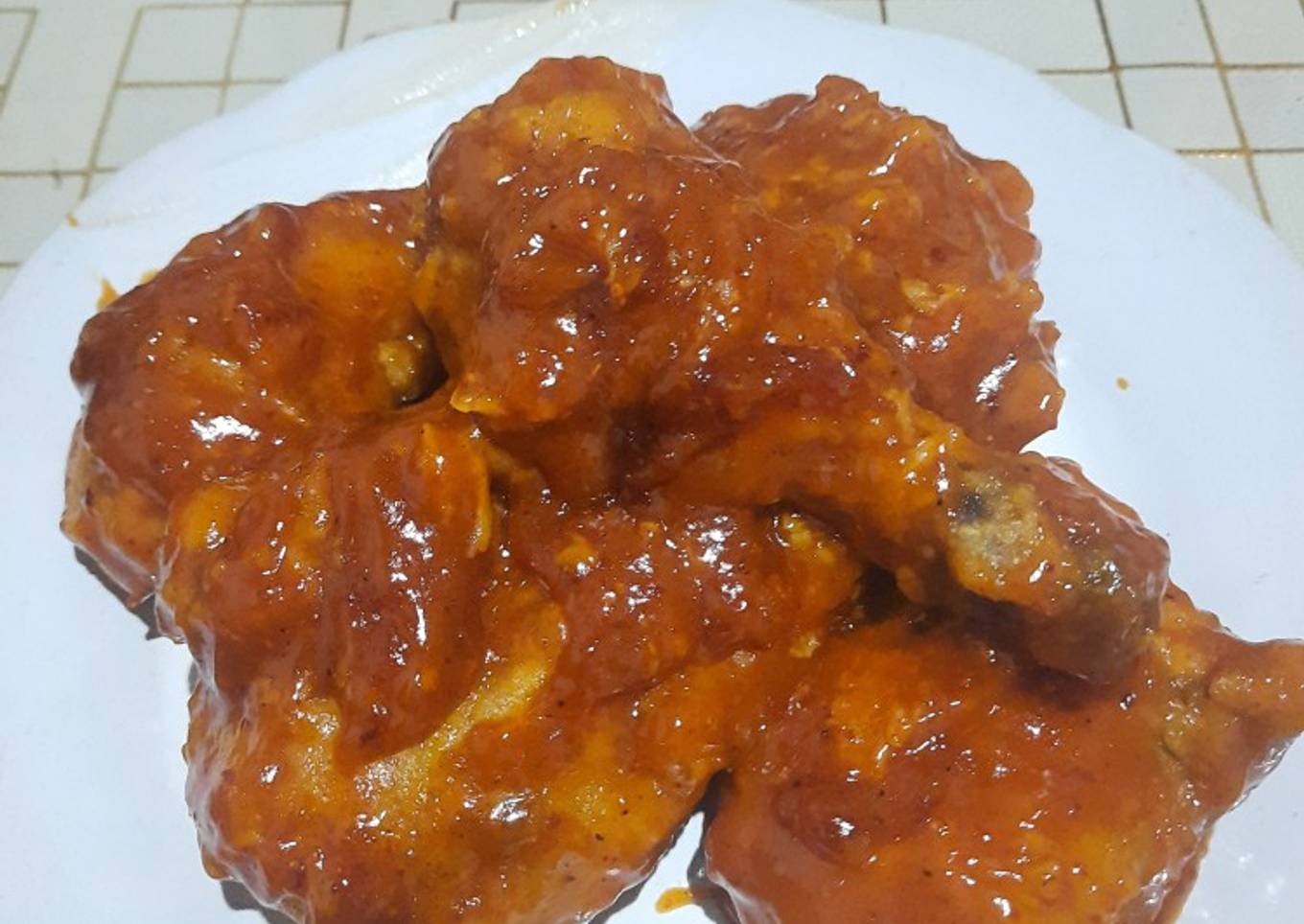 Ayam Saos pedas manis