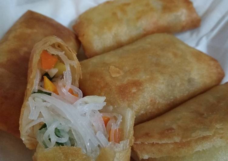 Resep Lumpia isi sayuran, Lezat Sekali