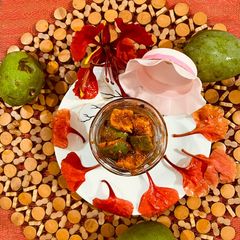 Mango pickle A picture of Mango pickle.