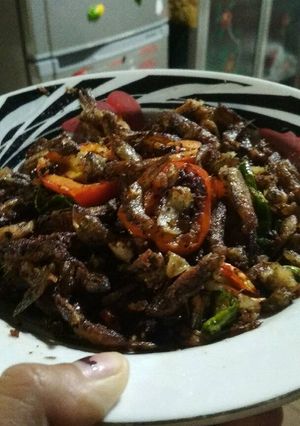 Foto resep Saluang tumis bawang