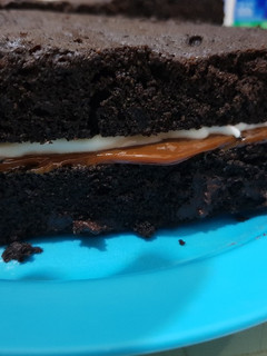 Una foto de Mini torta de algarroba en microondas