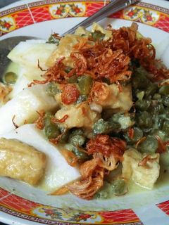 Foto resep Lontong gulai / lontong padang